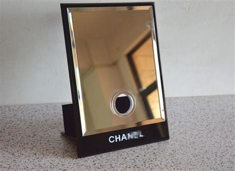 chanel makeup counter mirror